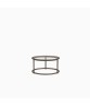 Walter Lamb Aluminum 20" Round Occasional Table