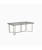 Walter Lamb Aluminum 43" X 77" Rectangular Dining Table