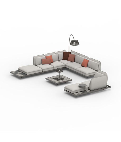 MOZAIX LOUNGE ALUMINUM SET 06