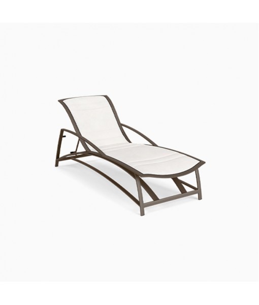 Wave Padded Adjustable Chaise