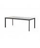 Drop dining table, base w/ 120 extension