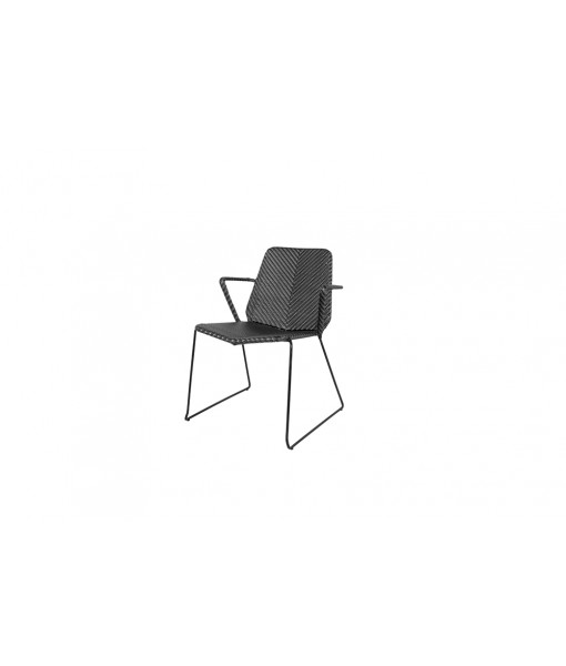 Vision armchair, stackable