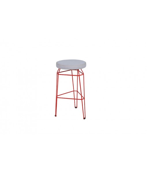MATCH round bar stool (leisuretex)