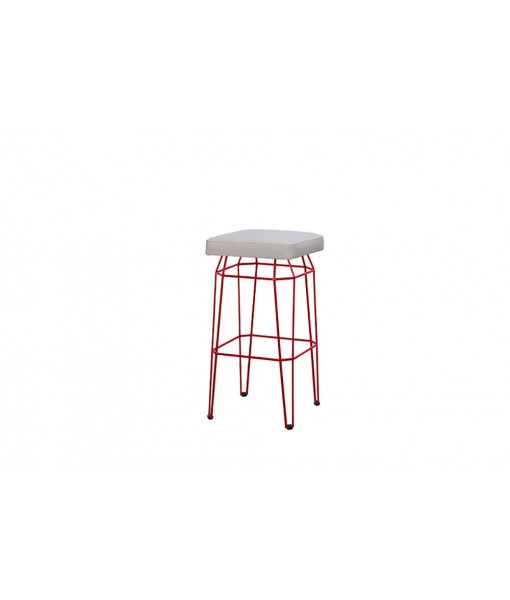 MATCH square bar stool (leisuretex)