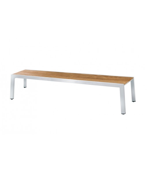BAIA bench 205 (teak+stainless steel)